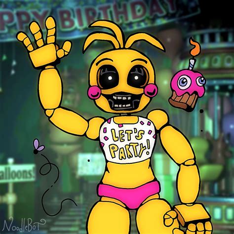 Fnaf 2 Toy Chica Fan Art