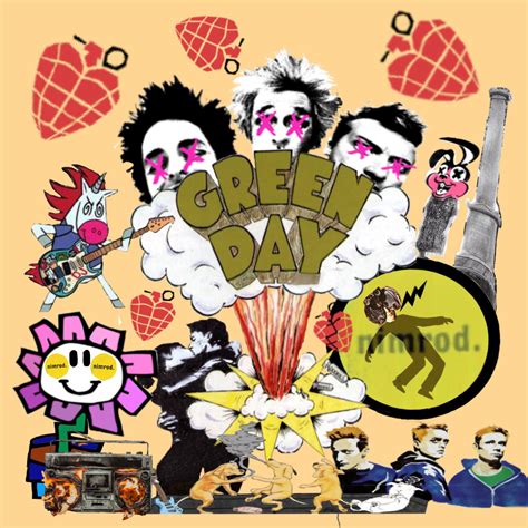 Green Day Tattoo Idea Got Elements Of All 13 Albums And A Couple Extras Any Ideas On Ways To