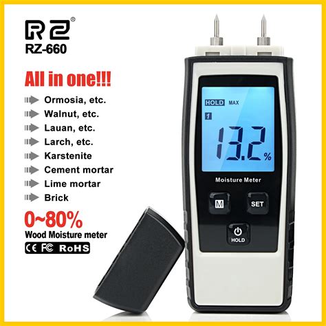 RZ Feuchtigkeit Meter Digital Holz Feuchtigkeit Meter 0 80 Holz Arbeits