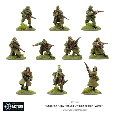 402217402hungarian Army Honved Division Section Winter Warlord Games