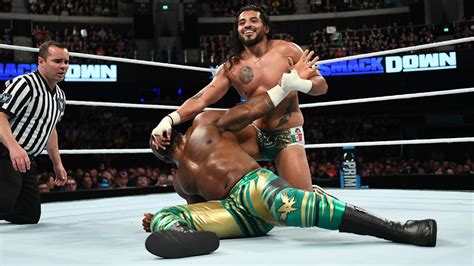 Santos Escobar Uses Chaos To Defeat Apollo Crews Smackdown Highlights