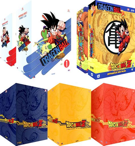 Dragon Ball Z Dragon Ball 20 Films Et Oav Pack 7 Coffrets Dvd