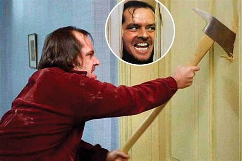 Axe Wielded By Film Star Jack Nicholson In Classic Horror The Shining