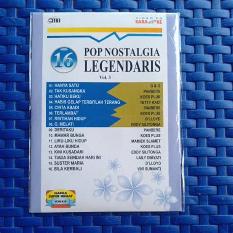 Jual Kaset Vcd Dvd Original Karaoke Lagu Pop Nostalgia Legendaris Vol