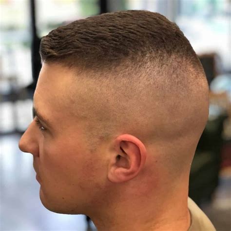 High Fade Haircut Military