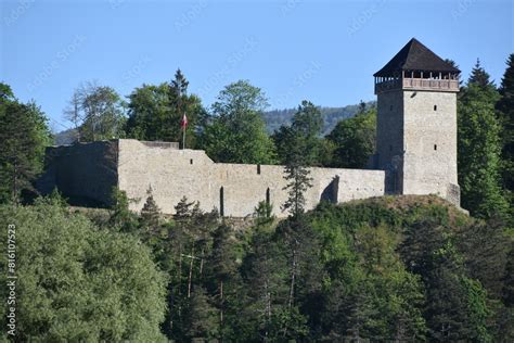 Odbudowa ruin średniowiecznego zamku w Muszynie w powiecie nowosądeckim