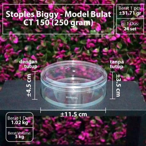 Jual Toples Kue Kering Gr Toples Nastar Gram Biggy Isi Lusin