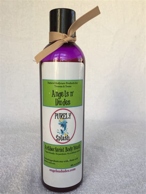 Purely Splash Kids Organic Body Wash Angels N Dudes