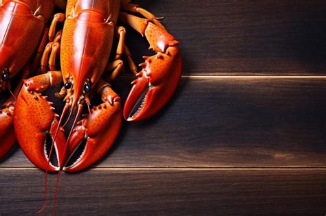 Premium Ai Image Crawfish Claw Food Crab Boiled Seafood Cooked