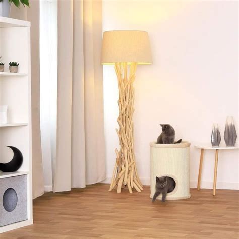 Tonneau Griffoir Arbre À Chat Colonne Avec Sisal Pour Gratter Et