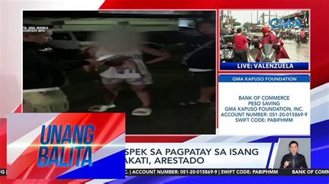 Babaeng Suspek Sa Pagpatay Sa Isang Lalaki Sa Makati Arestado Unang