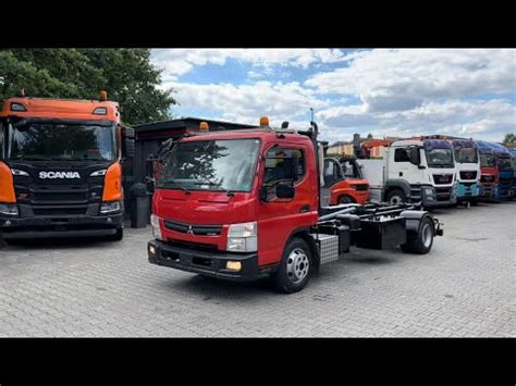 Mitsubishi Fuso Canter 9C18 Haken Hiab YouTube