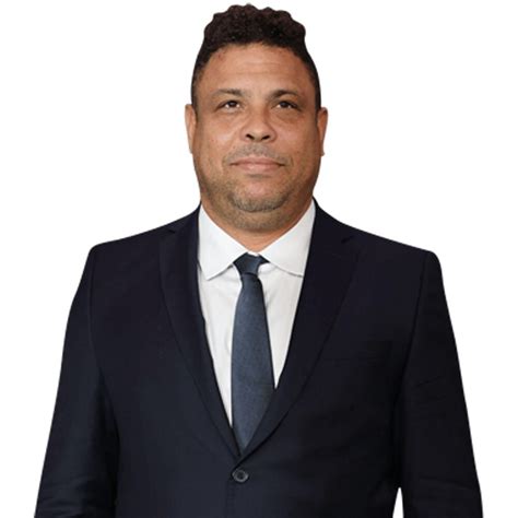 Ronaldo Nazario (Suit) Half Body Buddy - Celebrity Cutouts