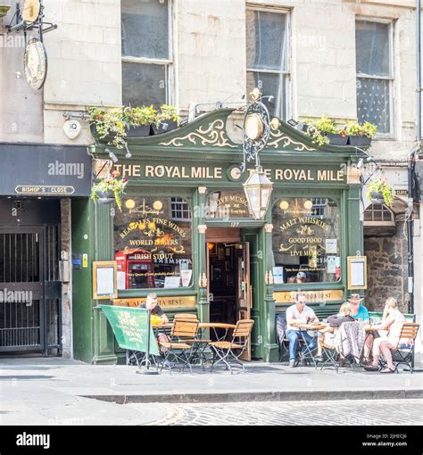 Edinburgh Scotland Uk June 20 2022 The Exterior Of The Royal Mile