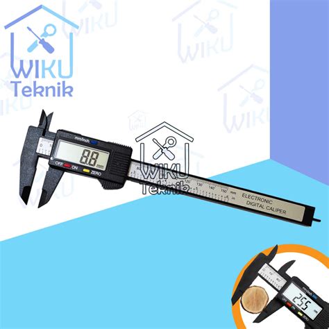 Jual WiKu Jangka Sorong Sigmat Digital Vernier Caliper Alat Ukur Baut