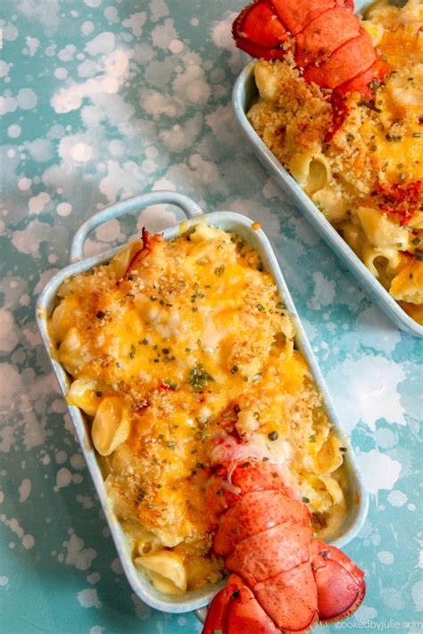 Lobster Mac and Cheese Recipe (Video) - Cooked by Julie