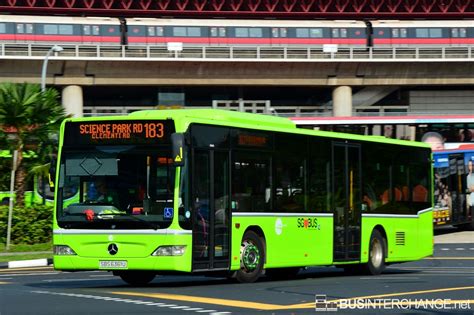 Bus 183 Tower Transit Singapore Mercedes Benz Citaro SBS6361U Bus