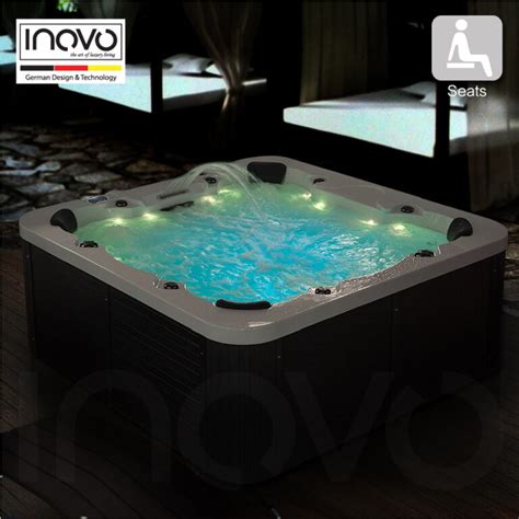 Luxury Lyrä Outdoor Jacuzzi Whirlpool Hot Tub Persons inovo