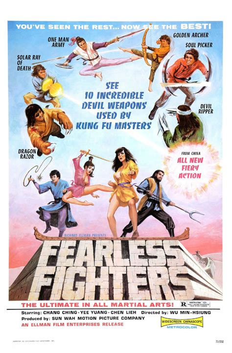 Fearless Fighters Movie Poster 16x24 Poster Medium Art Poster 16x24 ...