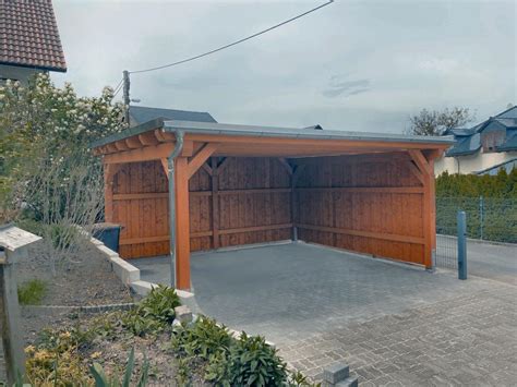 Carport Aus Holz Holzcarport Carports Holzcarports Individuell Dresden