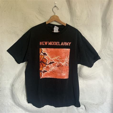 Vintage New Model Army T-shirt. Great Condition,... - Depop