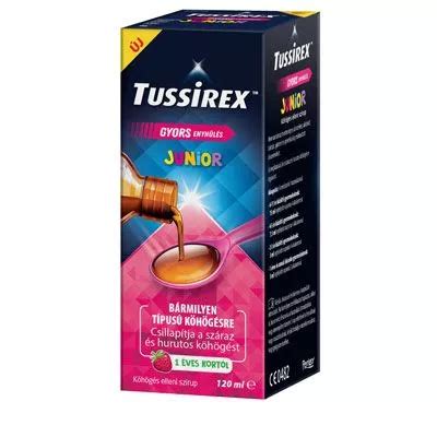 TUSSIREX Junior köhögés elleni szirup 120ml