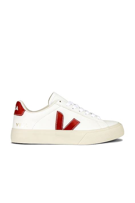 Veja Campo Sneaker In Extra White Rouille Revolve