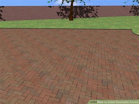 How To Install Permeable Pavers 13 Steps With Pictures