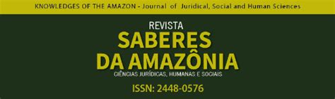 Revista Saberes Da Amaz Nia