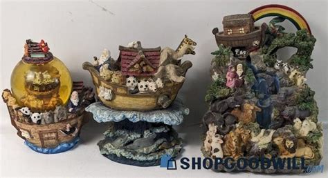 Classic Treasures Noahs Ark Musical Fountain Music Box More