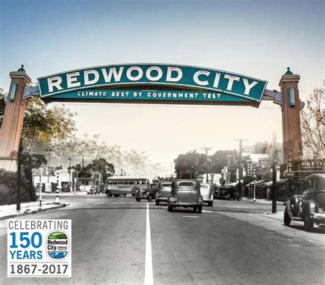 Celebrate Redwood Citys 150th Anniversary Through Photos By City Of