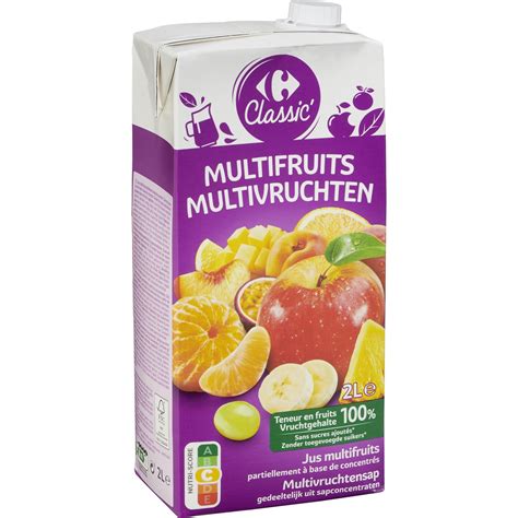 Crf Classic Jus Multifruits Carrefour