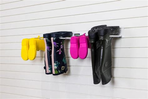 Wall Mounted Welly Boot Rack The Garage Store