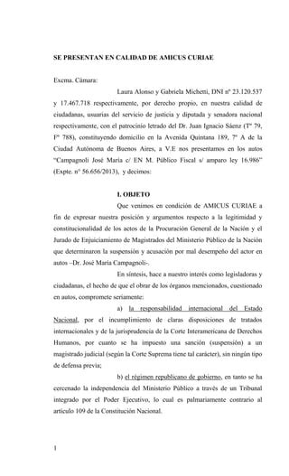 Amicus Curiae Por Campagnoli Pdf