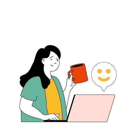 Premium Vector | Social network concept with cartoon people in flat ...