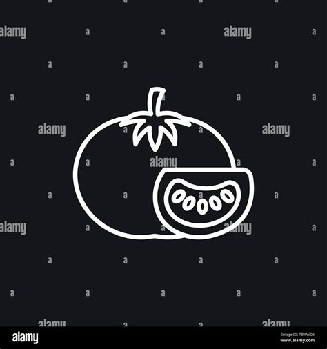 Vegetables Icon Vector Sign Symbol Stock Vector Image And Art Alamy