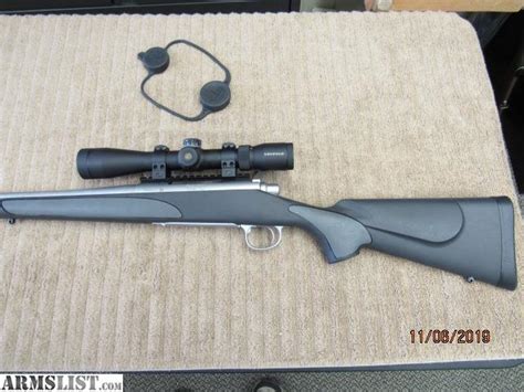 Armslist For Sale Remington Model 700 Sps Stainless Bolt Action Rifle Black Gray 30 06