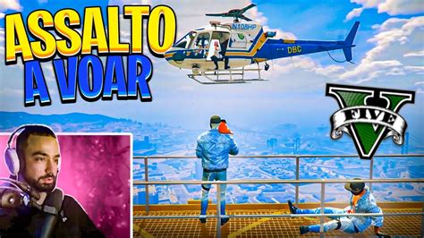 Fizemos A Fuga Do Assalto De Paraquedas Gta Rp Youtube