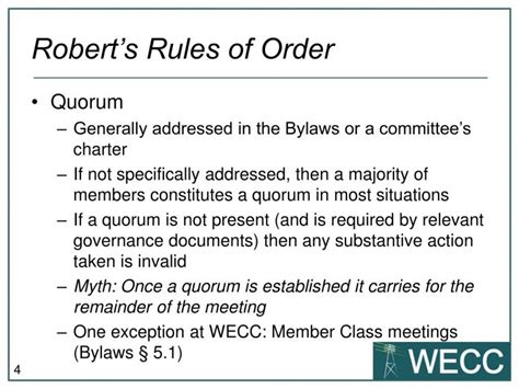 Ppt Robert S Rules Of Order Powerpoint Presentation Meeting Agenda