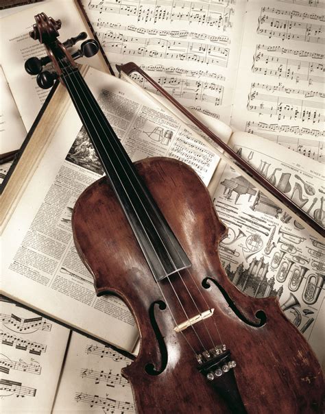 Violin On Music Book Aesthetic Light Academia Aesthetics Light In