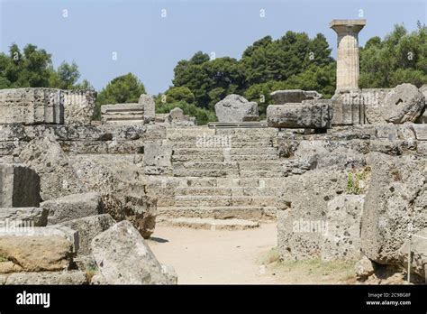 El Sitio Arqueol Gico De La Antigua Olimpia En Grecia Lugar De