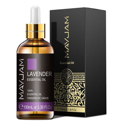 Mayjam 100ml Lavender Essential Oils With Dropper 100 Pure Natural