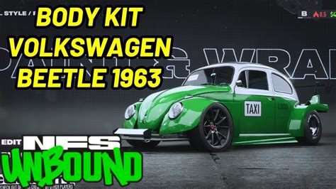 TUNEANDO VOLKSWAGEN BEETLE 63 NFS UNBOUND YouTube