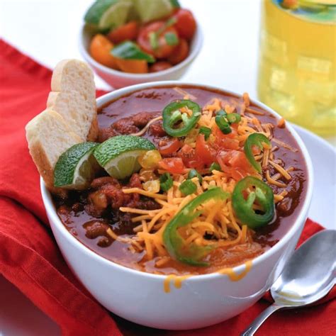 Slow Cooker Steak Chili Recipe 24bite® Recipes