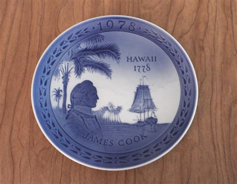 Royal Copenhagen Captain James Cook Nautical Hawaii Bicentennial