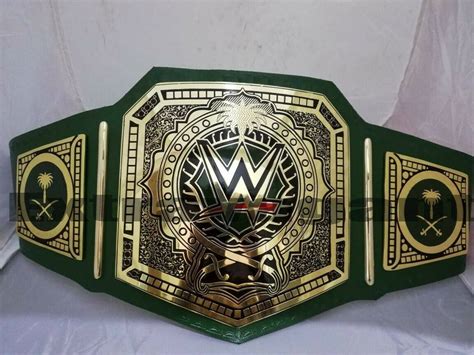 Wwe United States Heavyweight Brass Championship Title Belt Ultra