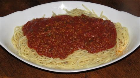 Recette La Meilleure Sauce à Spaghetti Recette Recette Sauce