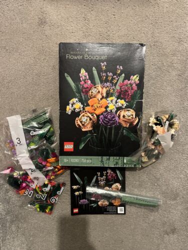 LEGO Creator Expert Flower Bouquet 10280 5702016913767 EBay