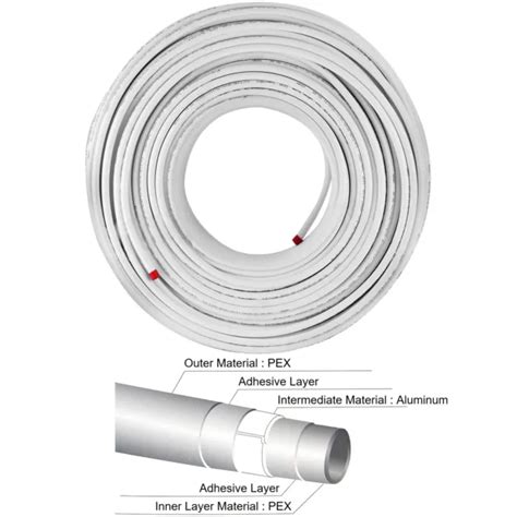 Underfloor Heating Pex Al Pex Pipe Mm X Mm M Coil Water Pex