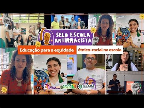 Selo Escola Antirracista Educação para a Equidade Étnico Racial na